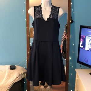 Navy Blue Charlotte Russe Dress
